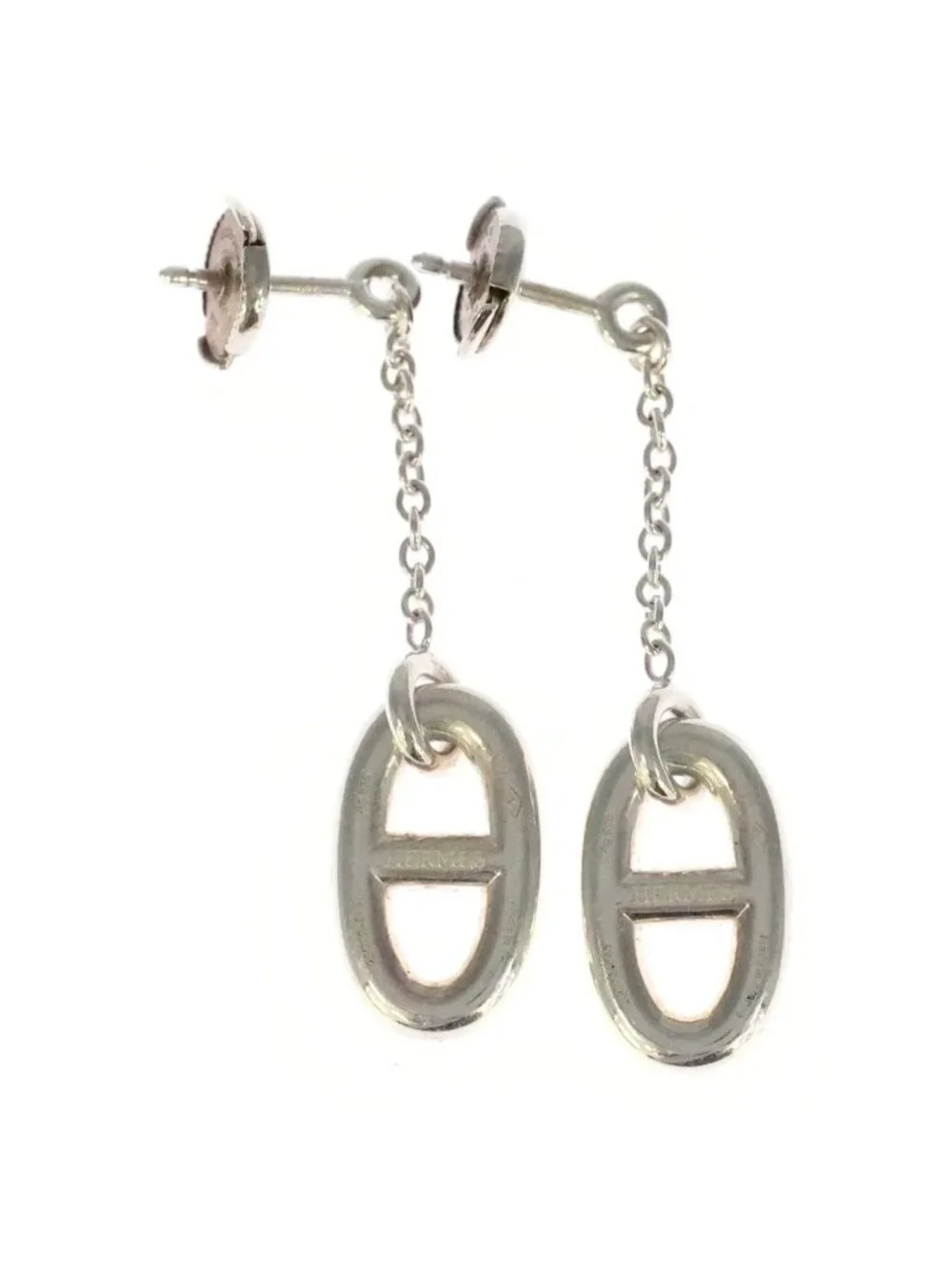 Hermes Farandole Earrings Silver